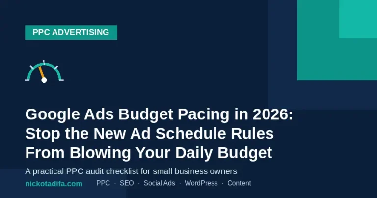 google ads budget pacing 2026