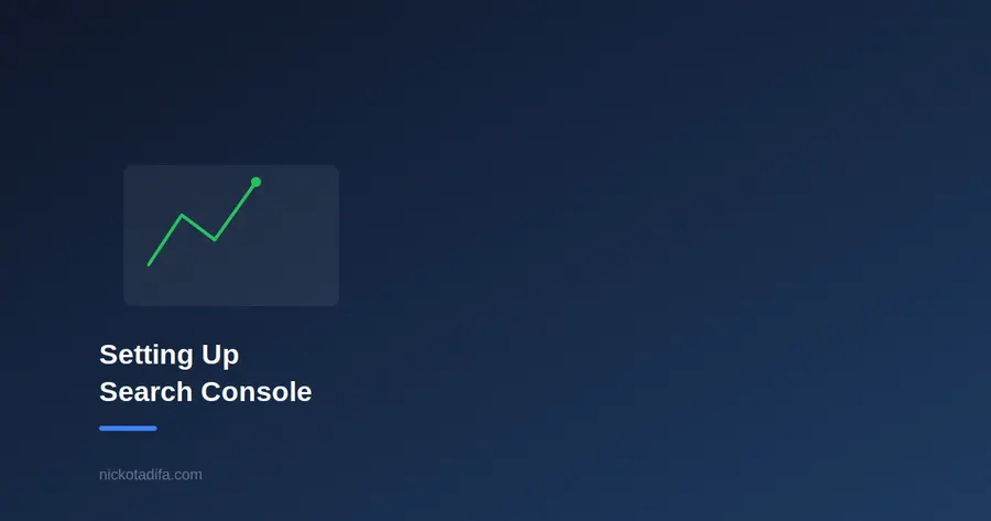 Checkmark and dashboard icon representing setting up Google Search Console