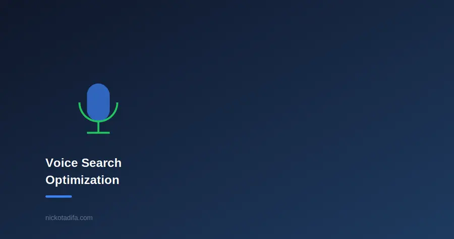 Microphone icon with sound waves representing voice search optimization for local business